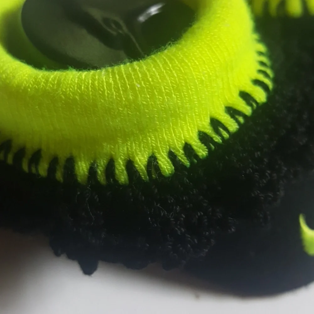Custom Hand Crocheted Nike Baby Girl Booties 0-6M